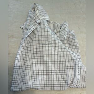 Geoffrey Beene Grid Pattern Shirt